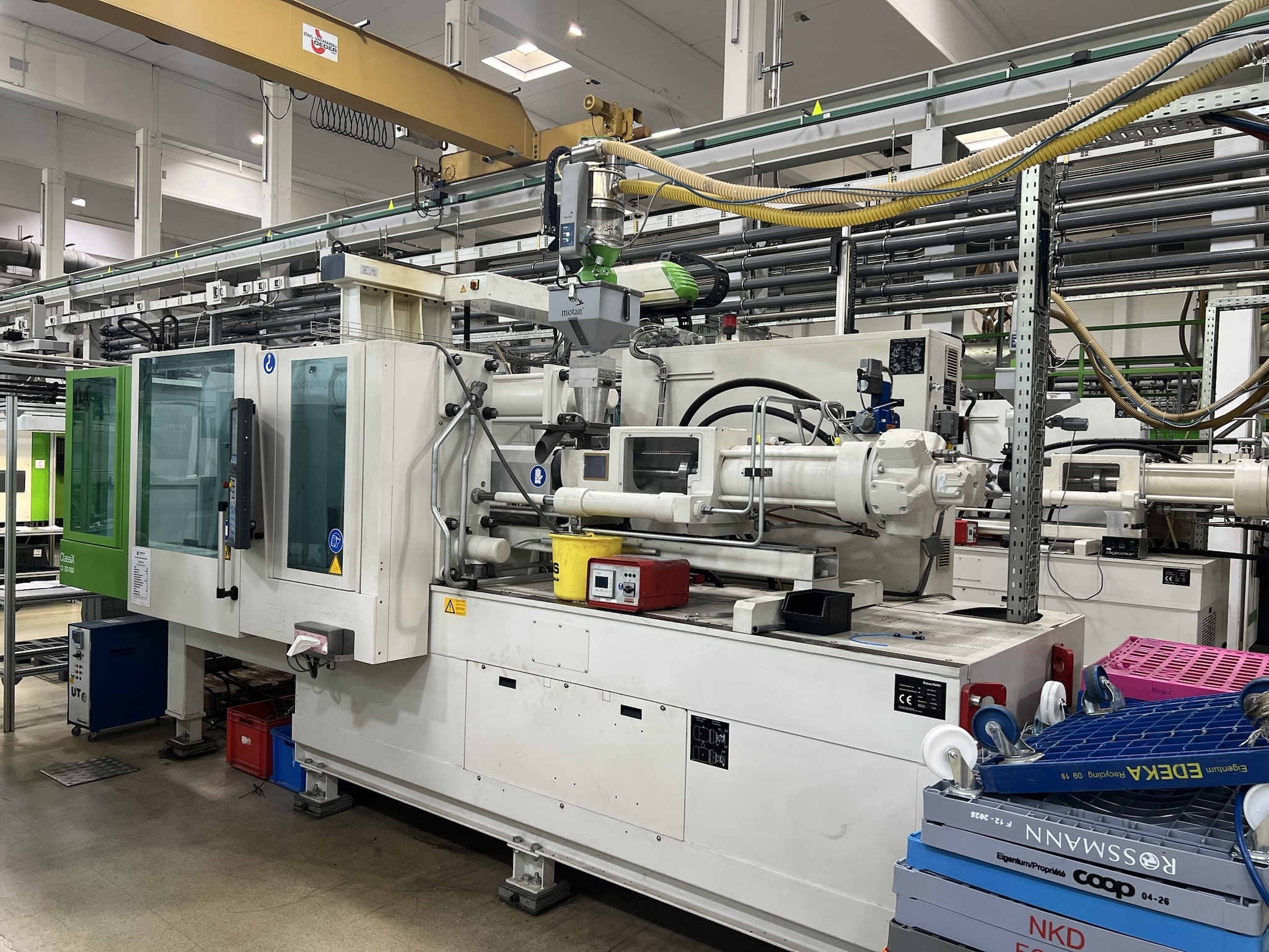 Krauss Maffei KM 200 - 1000 CX incl. Krauss Maffei Roboter LRX150