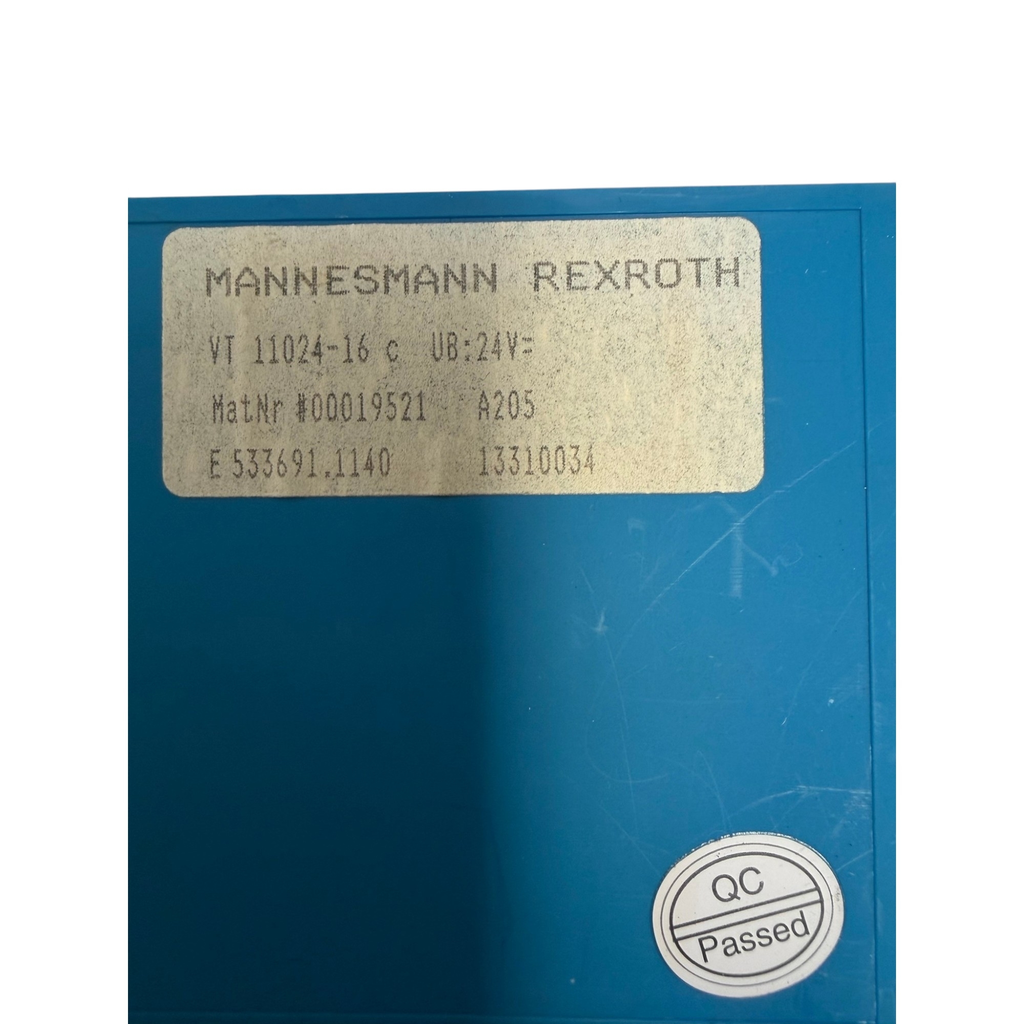 Amplifier Modul Rexroth VT 11025-16 - 0817820