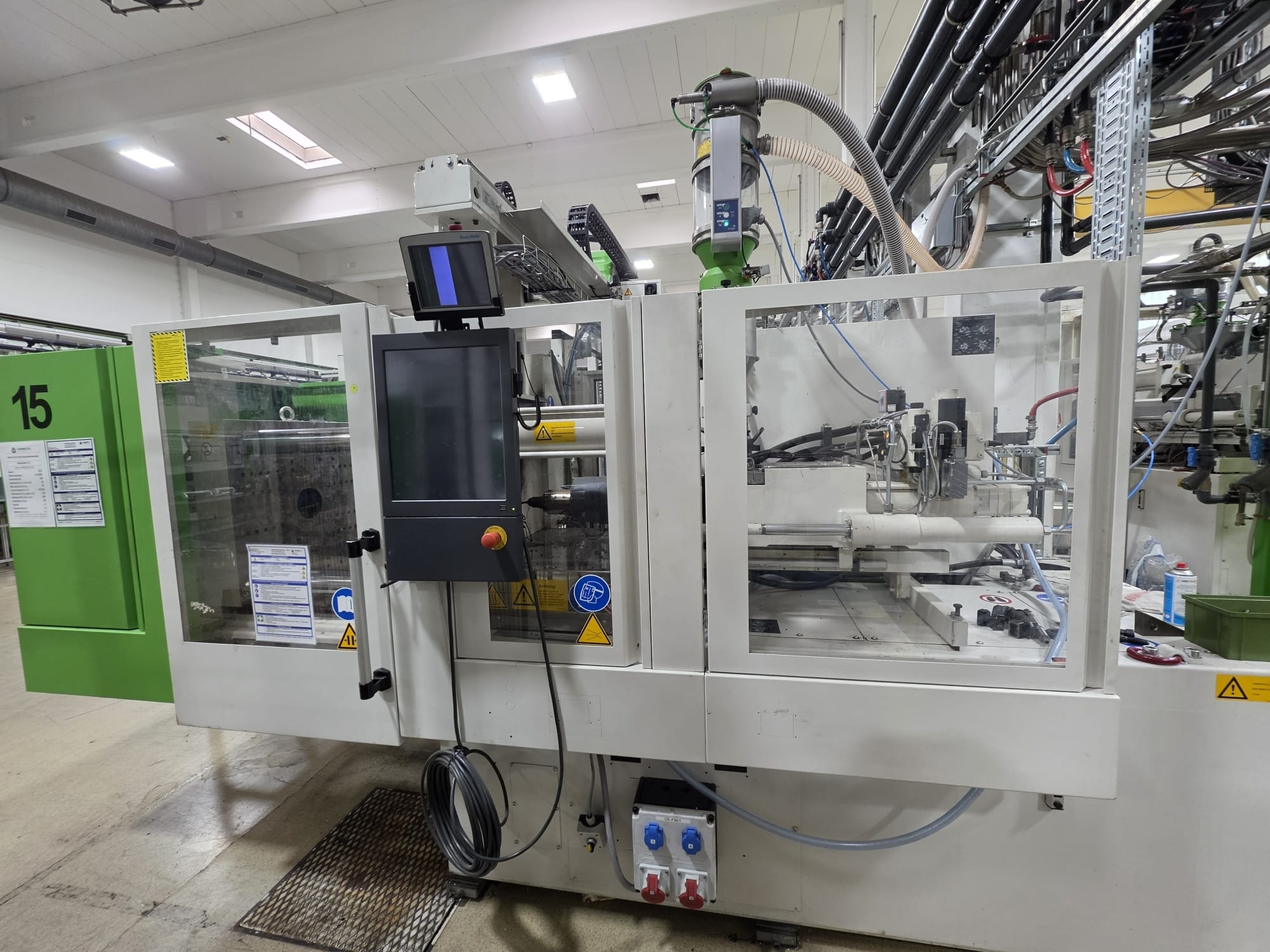 Krauss Maffei KM 80 - 100 CX incl. Krauss Maffei Roboter LRX50