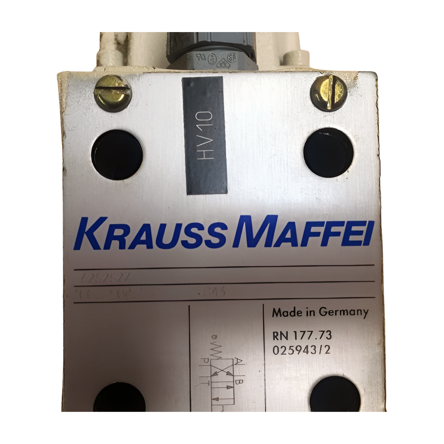 Krauss Maffei Directional valve  HV 10, 90413244, hydr. SP