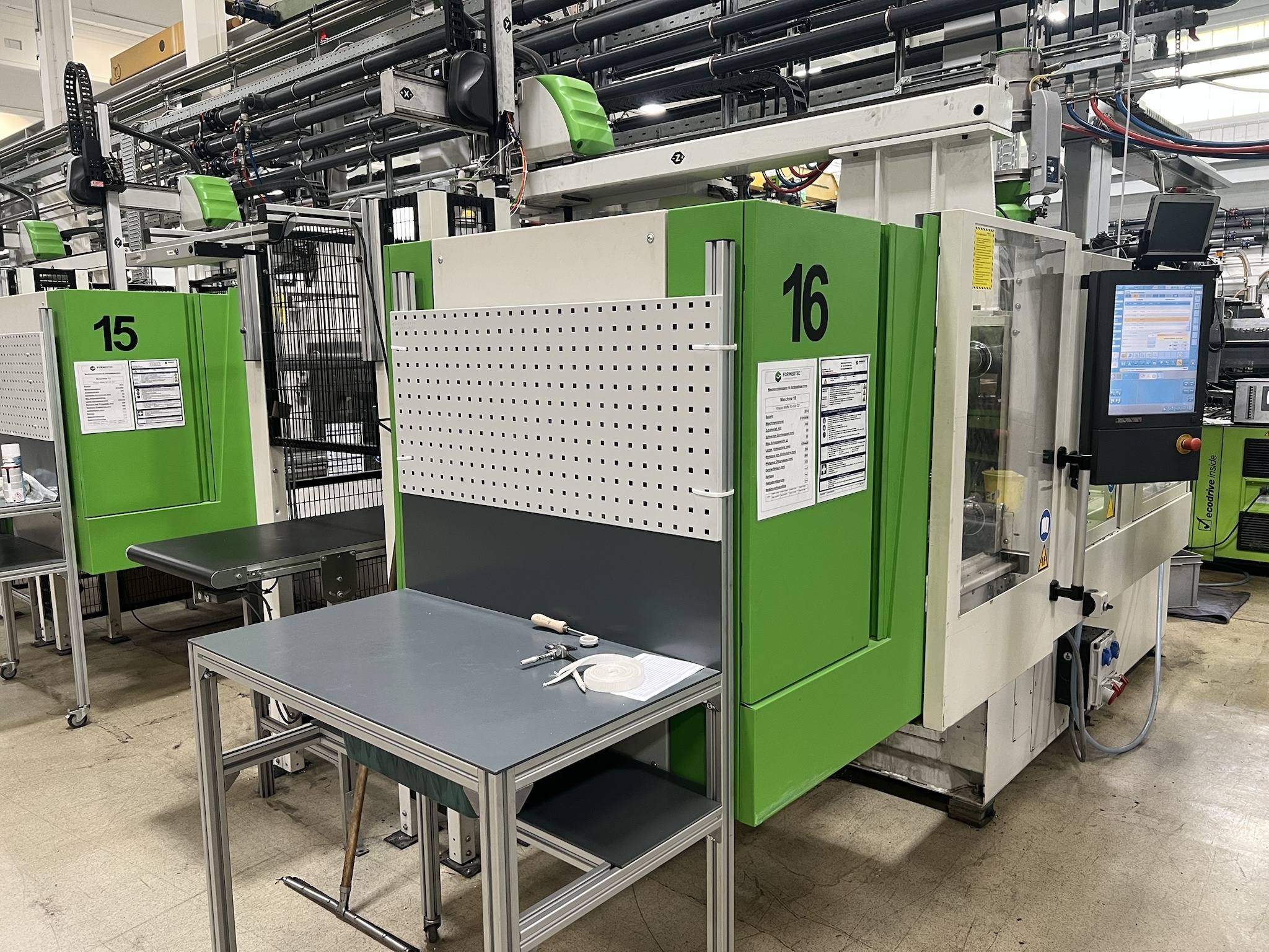 Krauss Maffei KM 80 - 100 CX incl. Krauss Maffei Roboter LRX50