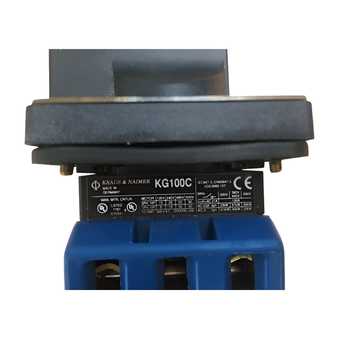 Krauss Maffei Main switch  KG100C, 0879350, electr. SP