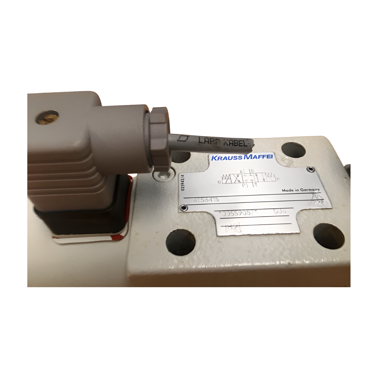Krauss Maffei directional valve H 40/41, 6256415, hydraulic SP
